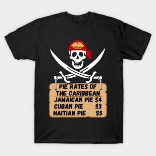 Pie Rates of the Caribbean T-Shirt